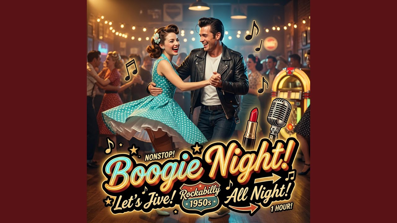 ♪♤Rockabilly night !!1992年ビラ♢♪ Frosted Neon Night (1950s Rockabilly) - YouTube