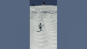 Another IMPERFECT mogul run on a VOLCANO! 🌋⛷️ #moguls #skiing #mogulskiing #ski #snow #sports #skis