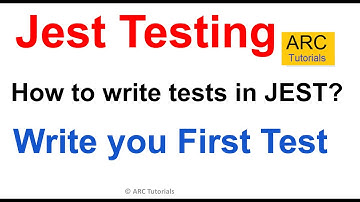 Write your First Test with Jest | Jest Tutorial | Test React, Express, Next, NestJS with JEST