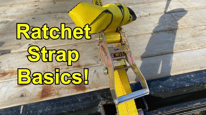 How To Use a Ratchet Strap - Roundforge
