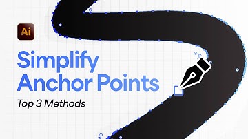 How to Reduce Anchor Points in Adobe Illustrator