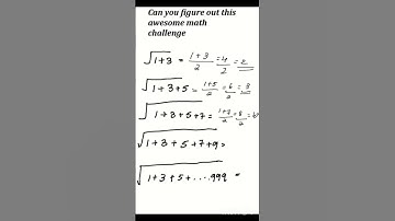 sum of square root of odd numbers #maths #mathtricks #mathtutorial #exam #education #easy #mathtips