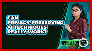 Can Privacy-preserving AI Techniques Really Work? - AI and Machine Learning Explained