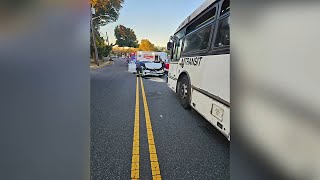 24 people hurt in collision involving NJ Transit bus