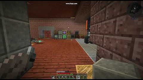 RFTools 1.12.2 Elevator in action