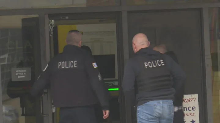 Police seen outside Michele Clark High after stude...