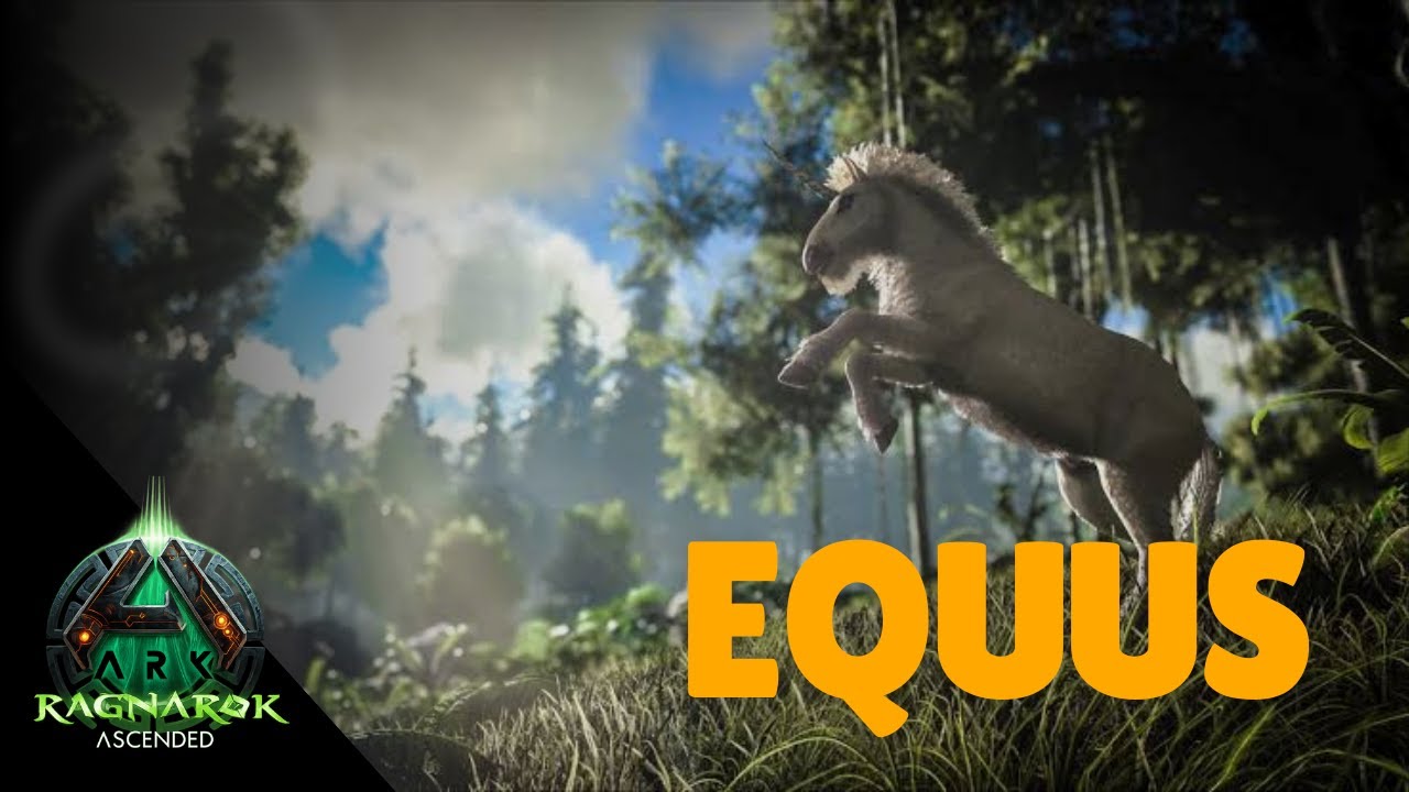 How to Tame Equus in ark survival ascended | Ark survival ascended ep 1 ...