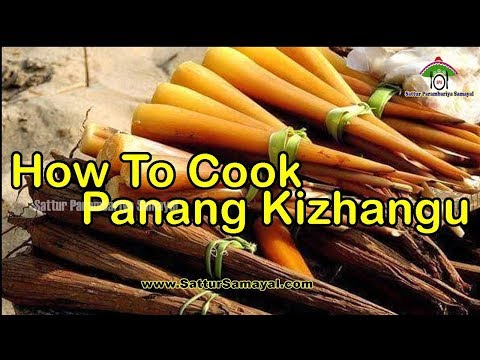 How To Cook Panang Kilangu|Palam Sprouts cooking-Sattur Parambariya Samayal