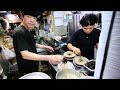 Japan's Top Secret Ramen Shop! JAPANESE STREET FOOD in Fukuoka, Japan (Blue Bucket Ramen)