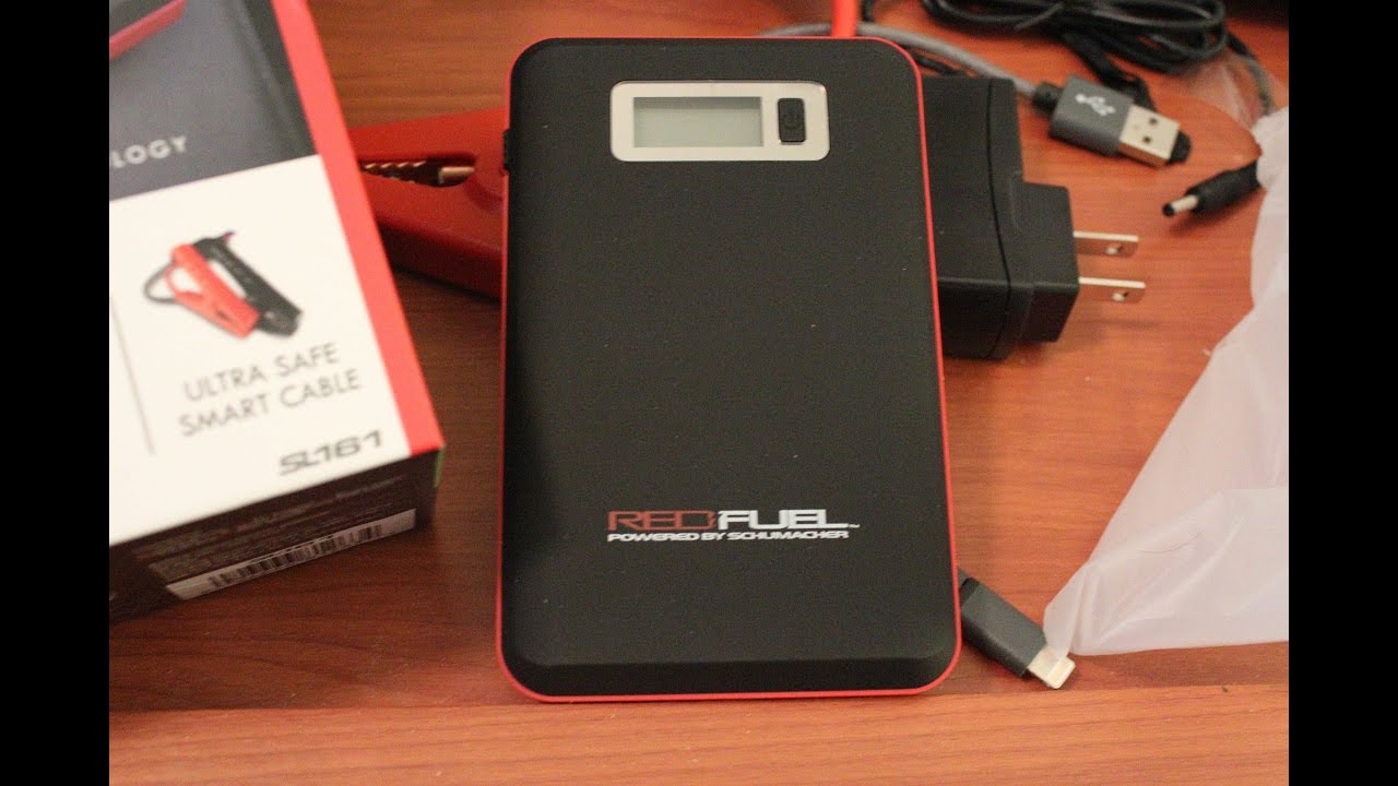 Schumacher Redfuel Sl161 Portable Battery Auto Jump Stater