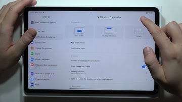 Redmi Pad Pro: Show Internet Speed on Status Bar (Connection Speed)