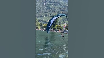 The Coolest Parachute Stunt ever