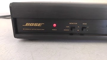 BOSE 901 SERIES VI ACTIVE EQUALIZER