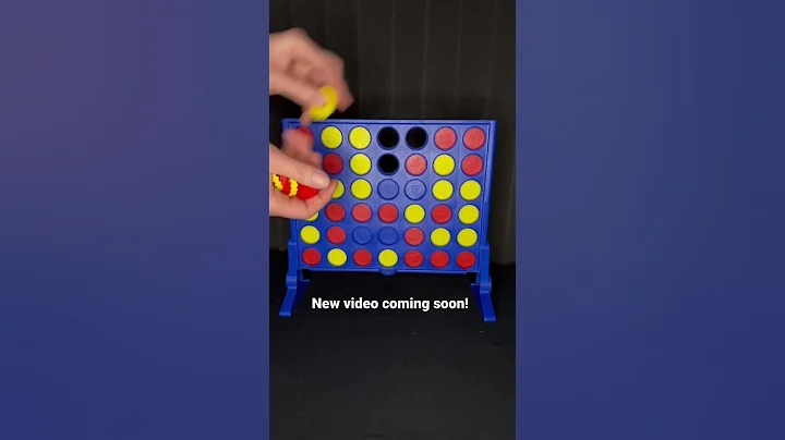 New video coming soon - Come play Connect 4 with us! #ASMR #howto #games #shorts #hasbro