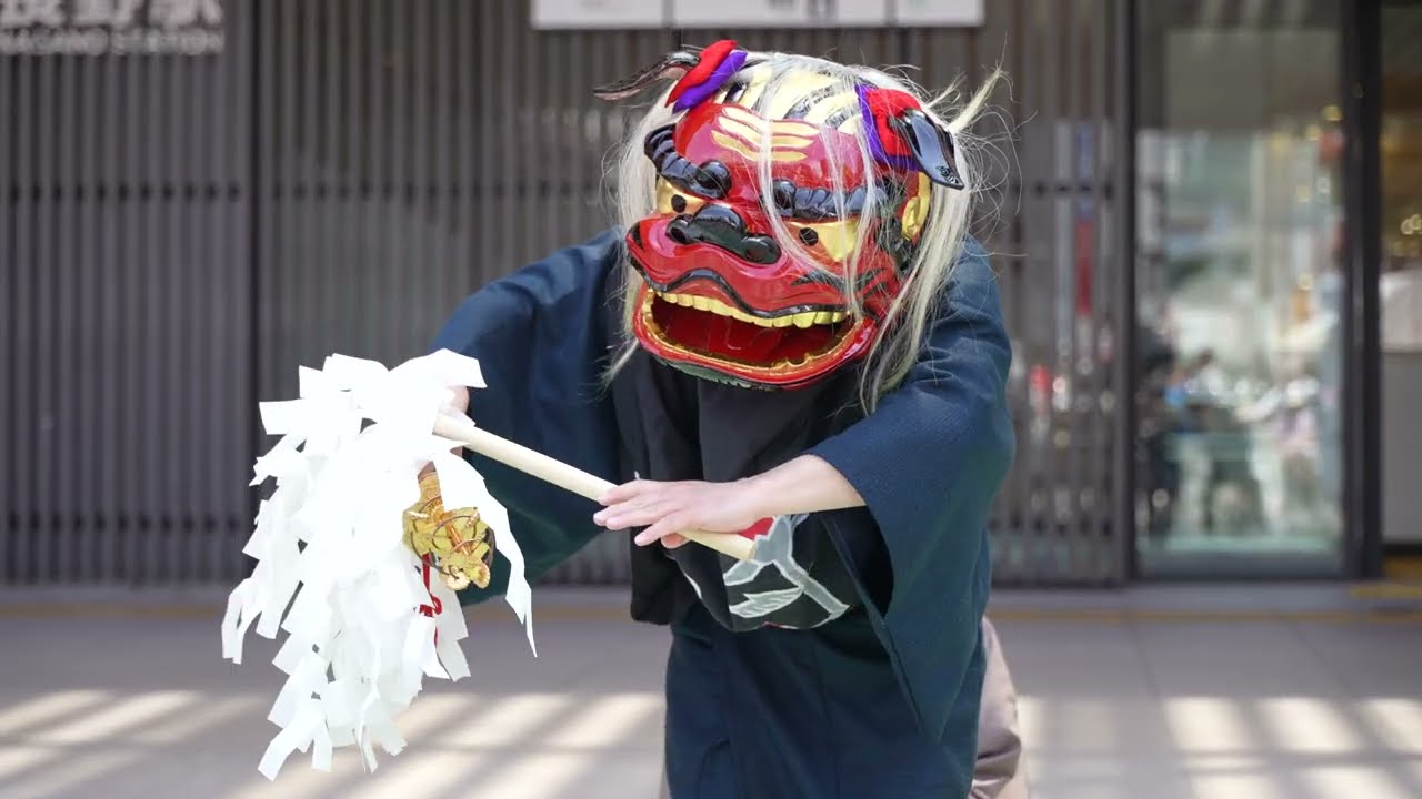 太田神楽保存会 📍ながの獅子舞フェスティバル (長野駅前広場) 2025-05