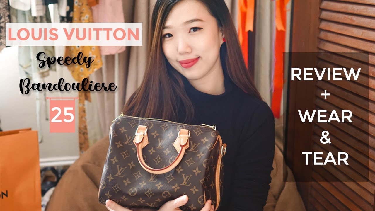 LOUIS VUITTON SPEEDY BANDOULIERE 25 REVIEW, Elvira Edison