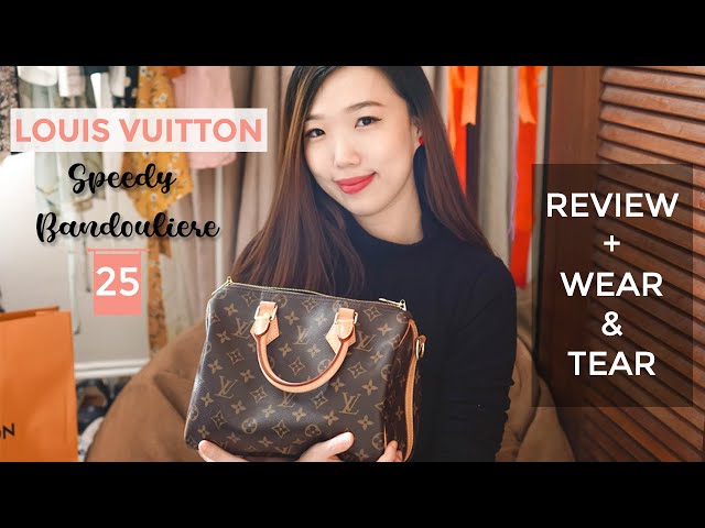 Louis Vuitton Speedy 25 Review, Monogram Strap (Requested)
