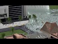 Tsunami Hits City - Blender Fluid Simulation