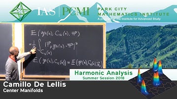 Camillo De Lellis, Almgren’s Center Manifold in a Simple Setting, part 2.2