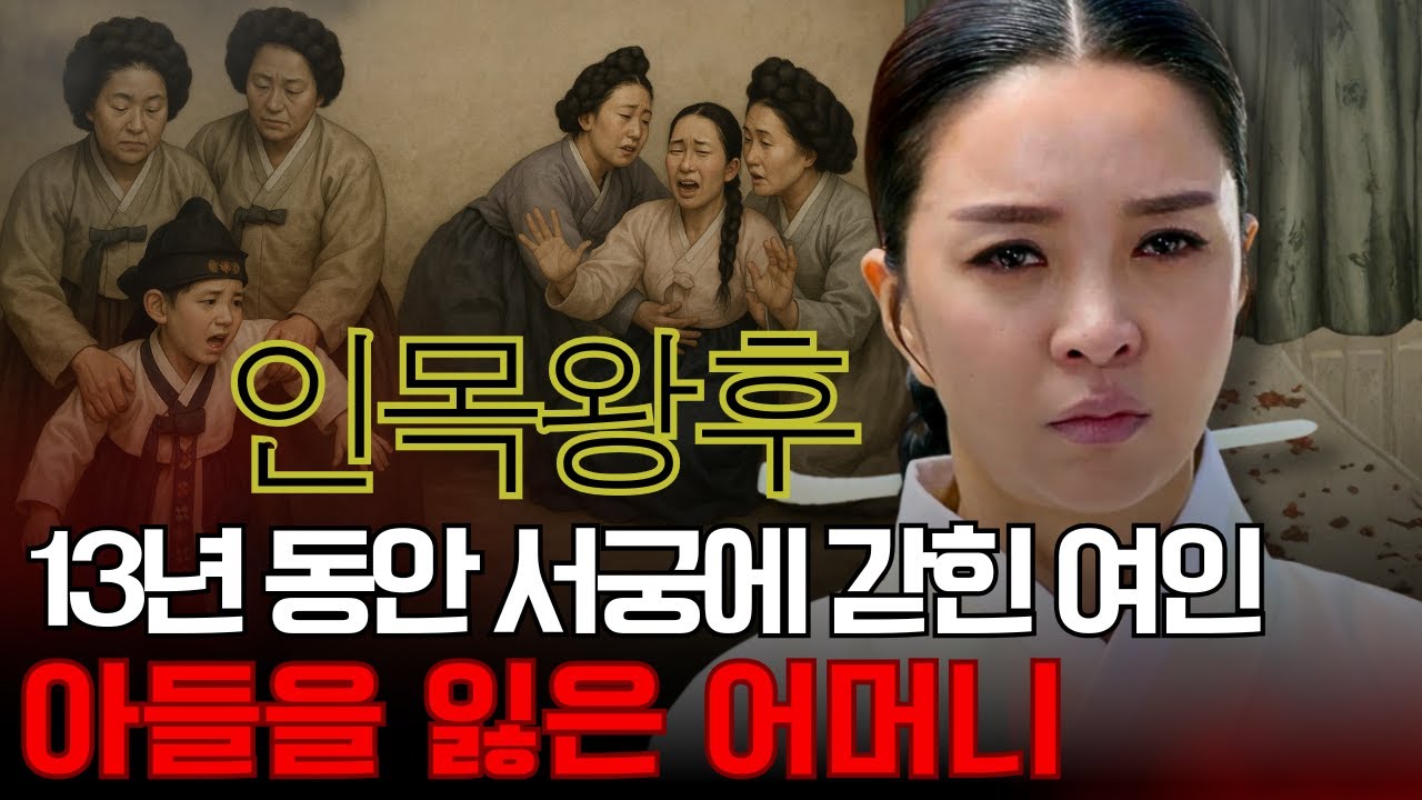 인목왕후 – 아들을 잃고 감금된 어머니, 조선의 가장 슬픈 비극.