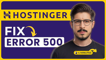 Hoe HTTP-fout 500 in Hostinger 2025 te verhelpen | HTTP-fout 500 WordPress | Hostinger HTTP-fout 500