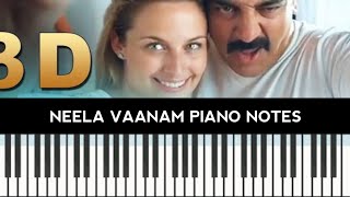 neela vaanam manmadhan ambu  piano notes