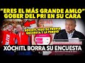 AMLO ¡SE CH1NG4 AL PRIAN EN SU CARA! XÓCHITL BORRA ENCUESTA, GOBER PRI LE ECHA FLORES A AMLO DURANGO