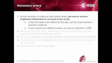 PACS Spectroscopy: Semi-extended Sources