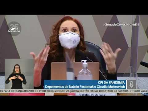 Médica detona Bolsonaro e cloroquina na CPI: "Só não testamos em emas porquê elas fugiram"