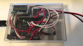 Arduino 101 GPS logger with LCD display and SD card