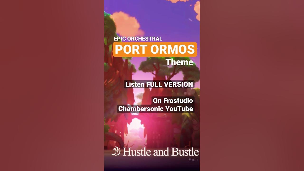 Listen to Port Ormos Epic Orchestral on My Youtube channel