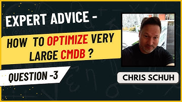How To Optimise CMDB With Very Large Data | ServiceNow CMDB Interview Questions
