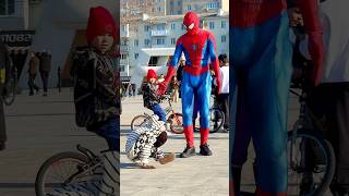 Spider-Man didn't expect this🤯 #spiderman