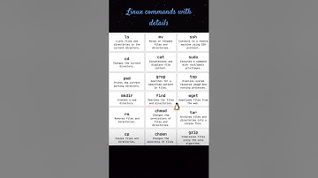 basic Linux commands with details  #linux #pc #viral #tcp #command #bignner