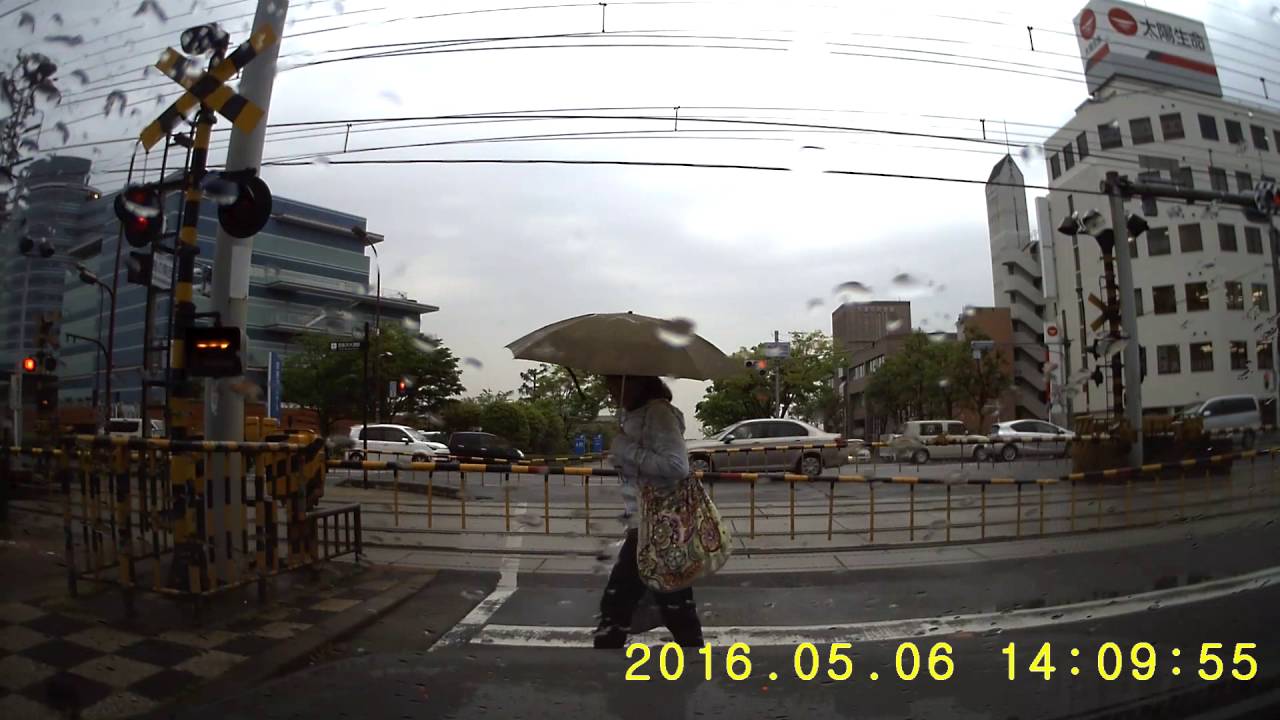 セルスターCSD-560FH撮影動画(西日本・雨天日中・音量注意)