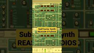Subtractor Synth Reason Studios #reasonstudios #subtractor #synth #agdugros