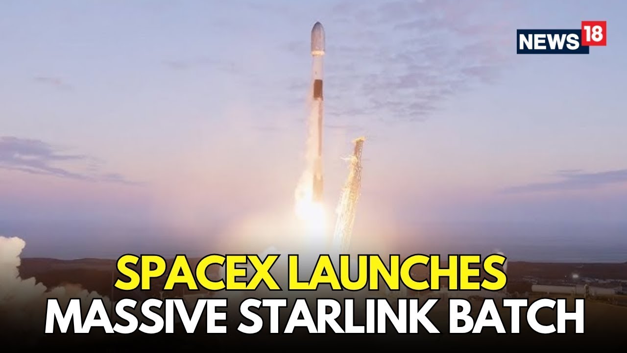 LIVE: SpaceX Falcon 9 Launches 29 Starlink Satellites to Orbit | Full ...