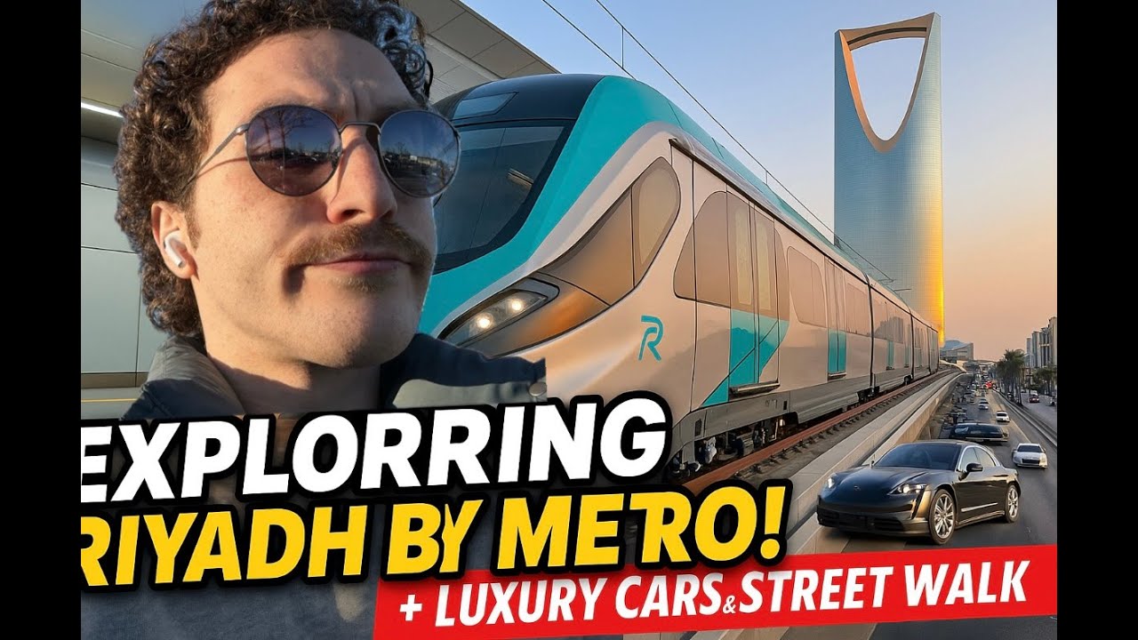 I Rode the Riyadh Metro from Airport to City Center for Just €1! 🚆🇸🇦 2025