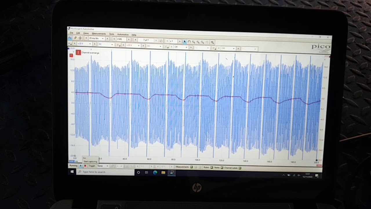 2012 Kawasaki ER 6 C test IAP intake air pressure MAP sensor with Pico oscilloscope Denso YouTube