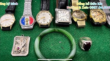 Ngày 16/11/2025 Em lên sóng lô hàng mới về nhiều đồng hồ cổ độc đẹp sưu tầm, trang sức bạc đá ruby❤️