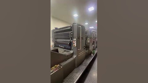 28/40 (5 colour ) All colour straight machine Heidelberg for sale