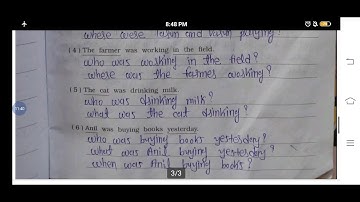 English | std - 8 | The past continues tense  | LEC 3 | Pathak school Amreli