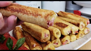 French Toast Roll Ups | French Toast Breakfast Ideas | Breakfast Ideas For Kids image