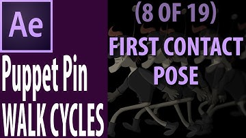 Starting Pose (8/19) - After Effects CC: Puppet Pin Walk Cycles