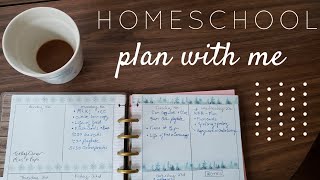 ❄️ HOMESCHOOL PLAN THE WEEK WITH ME | HAPPY PLANNER | LET'S MAKE SENSE OF MY CRAZY SCHEDULE ❄️