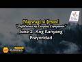 June 2 Ang Kanyang Prayoridad, Jesus Wins