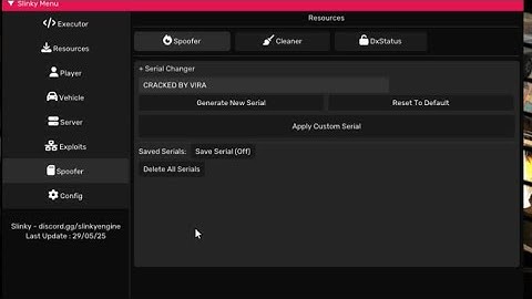 Slinky Che4t Cracked Xd (Mta:Sa)