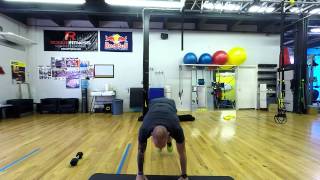 Double Tap Burpee