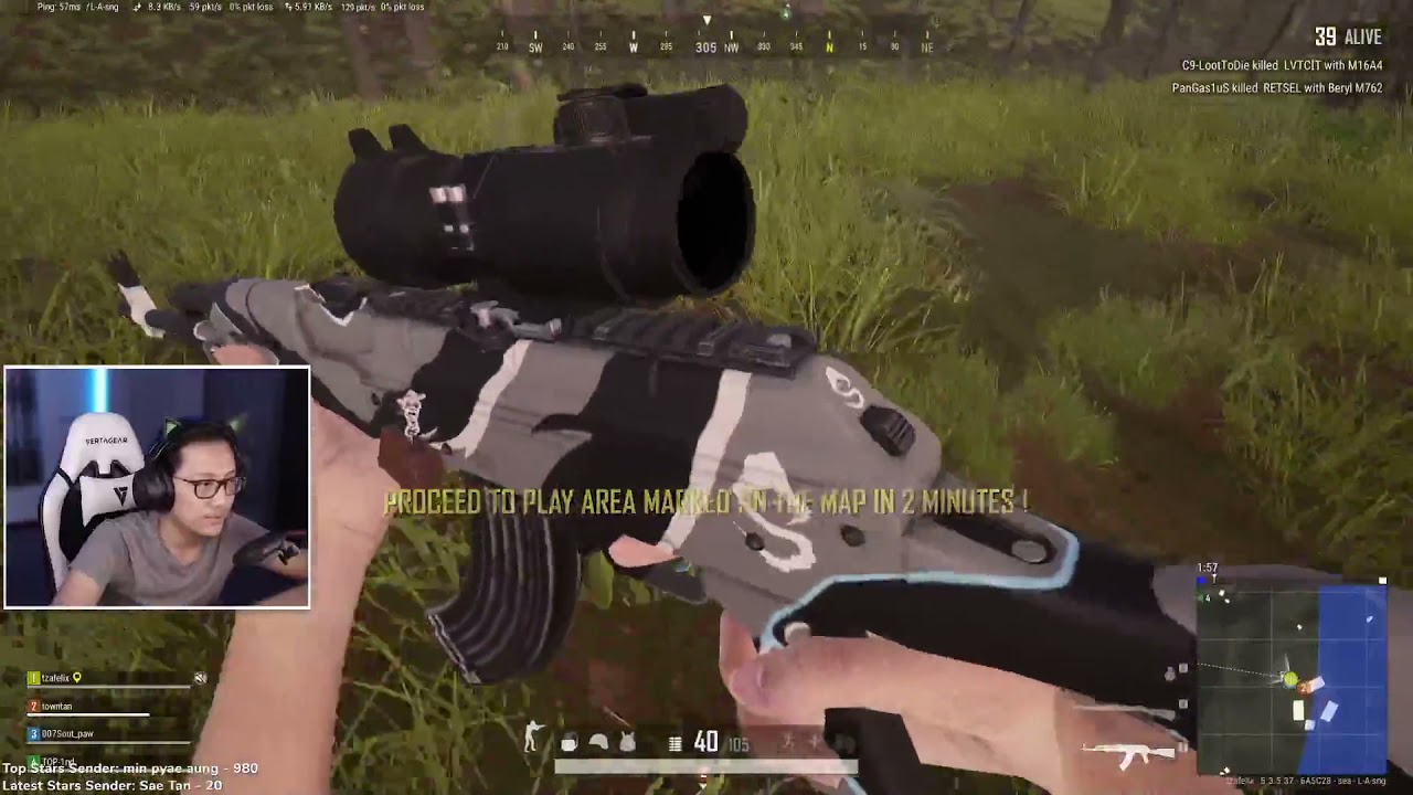 Tzafelix plays PUBG / Phasmophobia / Party animals (10/10/20)