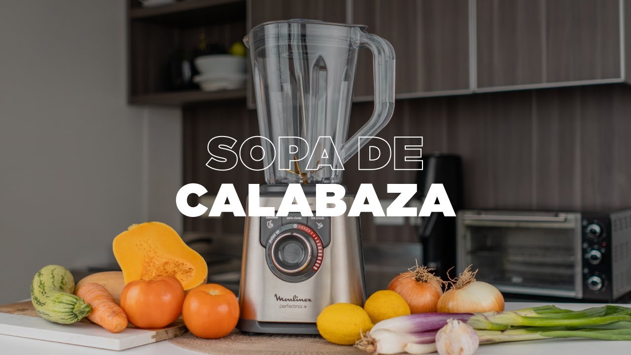 Sopa de calabaza en Licuadora Perfect Mix